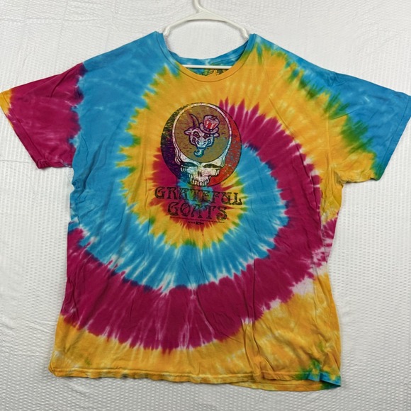 The Victory Other - Grateful Dead Grateful Goats Tie Dye Shirt Mens 2XL The Victory 2018 Stealie